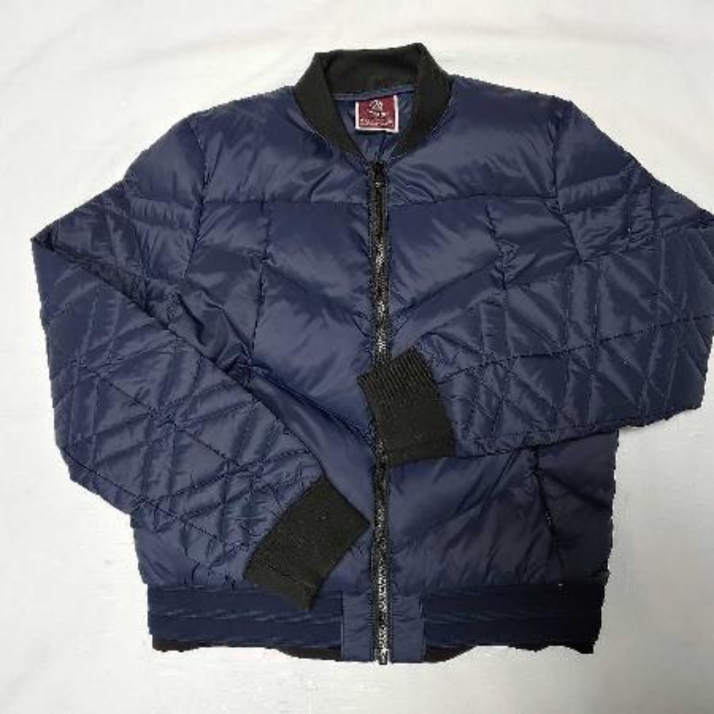 MPG USM Navy Blue Down Bomber Jacket -MClothing / Women / Outerwear / M (Fits S)